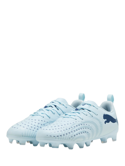 PUMA Kids' FUTURE 9 PLAY Football Boots, Icy Blue - view 2, Icy Blue