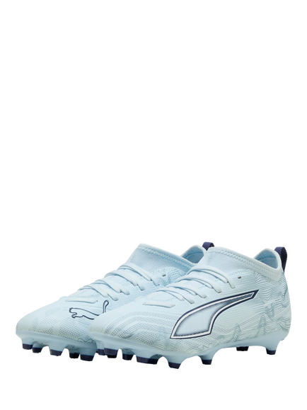 PUMA Kids' ULTRA 6 Mesh Football Boots, Icy Blue - view 2, Icy Blue