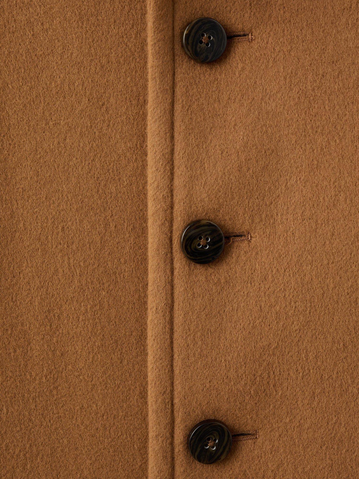 Product image 5 of 8, which shows Mango Love Wool Rich Coat, Brown, L