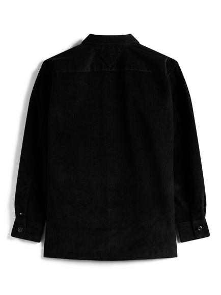 Tommy Hilfiger Adaptive Corduroy Shirt, Black - view 2, Black