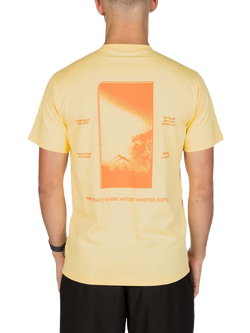 Snow Peak Landscape Graphic T-Shirt - view 2, Yellow