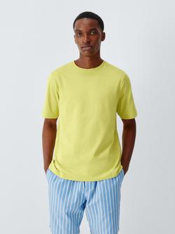 John Lewis Organic Cotton Lounge T-Shirt, Green, Green