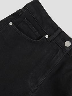 Reiss Petite Selin Straight Jeans - view 2, Black