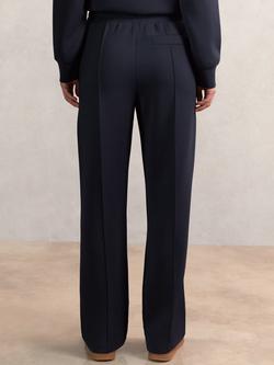 Reiss Jemma Drawstring Wide Leg Joggers - view 2, Navy