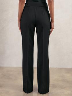 Reiss Lily Flared Trousers - view 2, Black