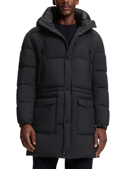 BOSS Puffer Jacket, Black, Black