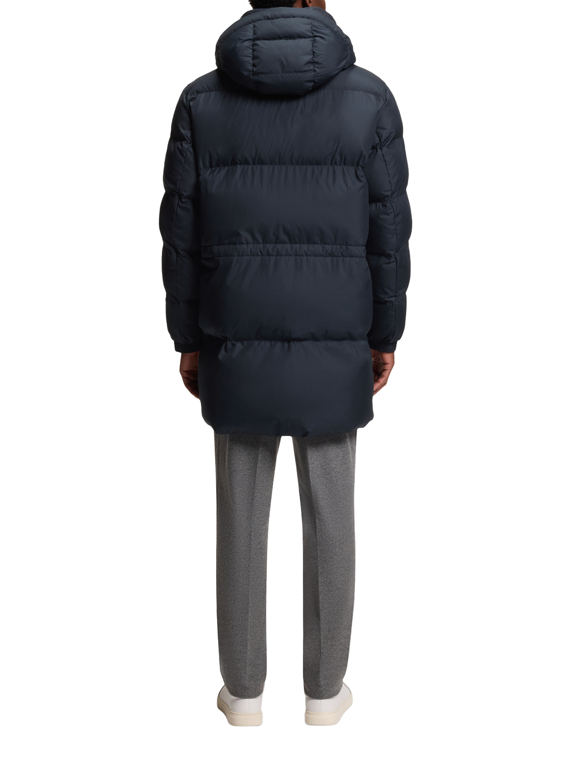 Product image 2 of 6, which shows BOSS Hooded Puffer Jacket, Dark Blue, 38R