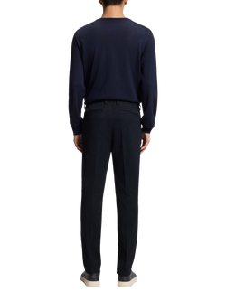 HUGO BOSS BOSS Cotton Blend Slim Chinos - view 2, Dark Blue