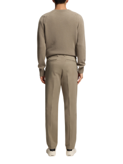 HUGO BOSS BOSS Cotton Blend Slim Chinos - view 2, Open Brown