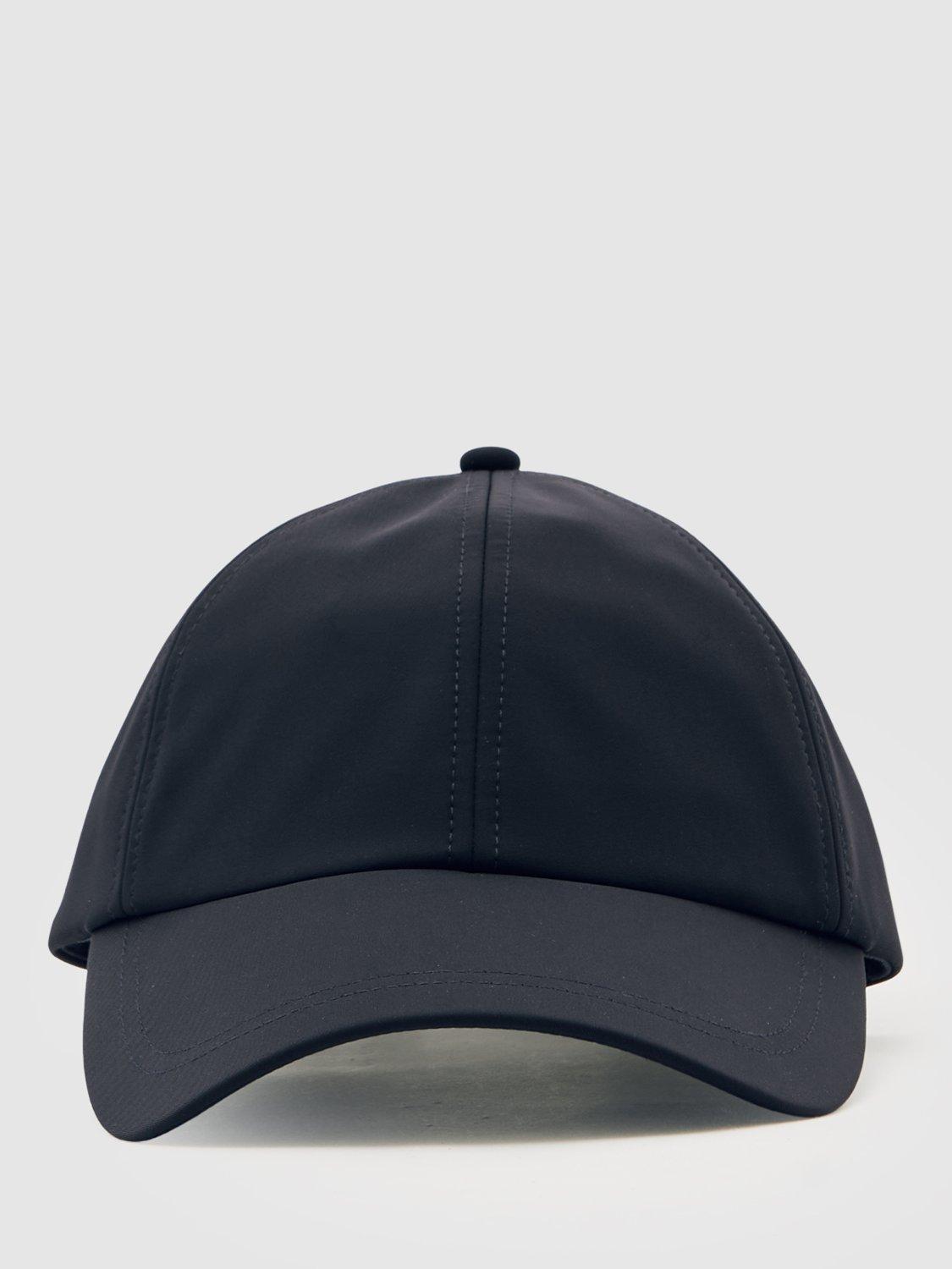 Product image 1 of 5, which shows Reiss Brogan Baseball Cap, Navy, One Size