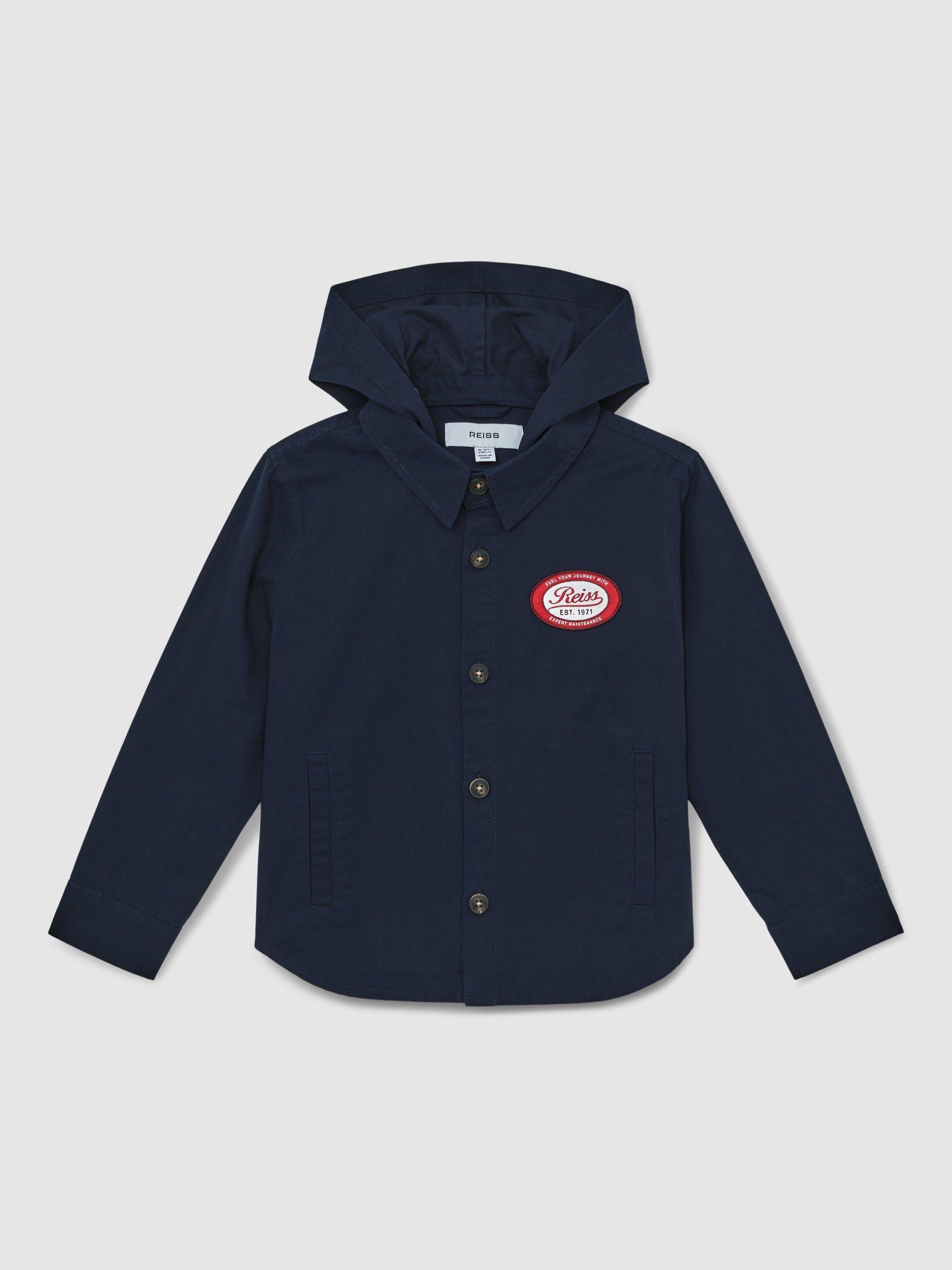 Product image 1 of 5, which shows PRESCOTT NAVY BLNV 7-8Y