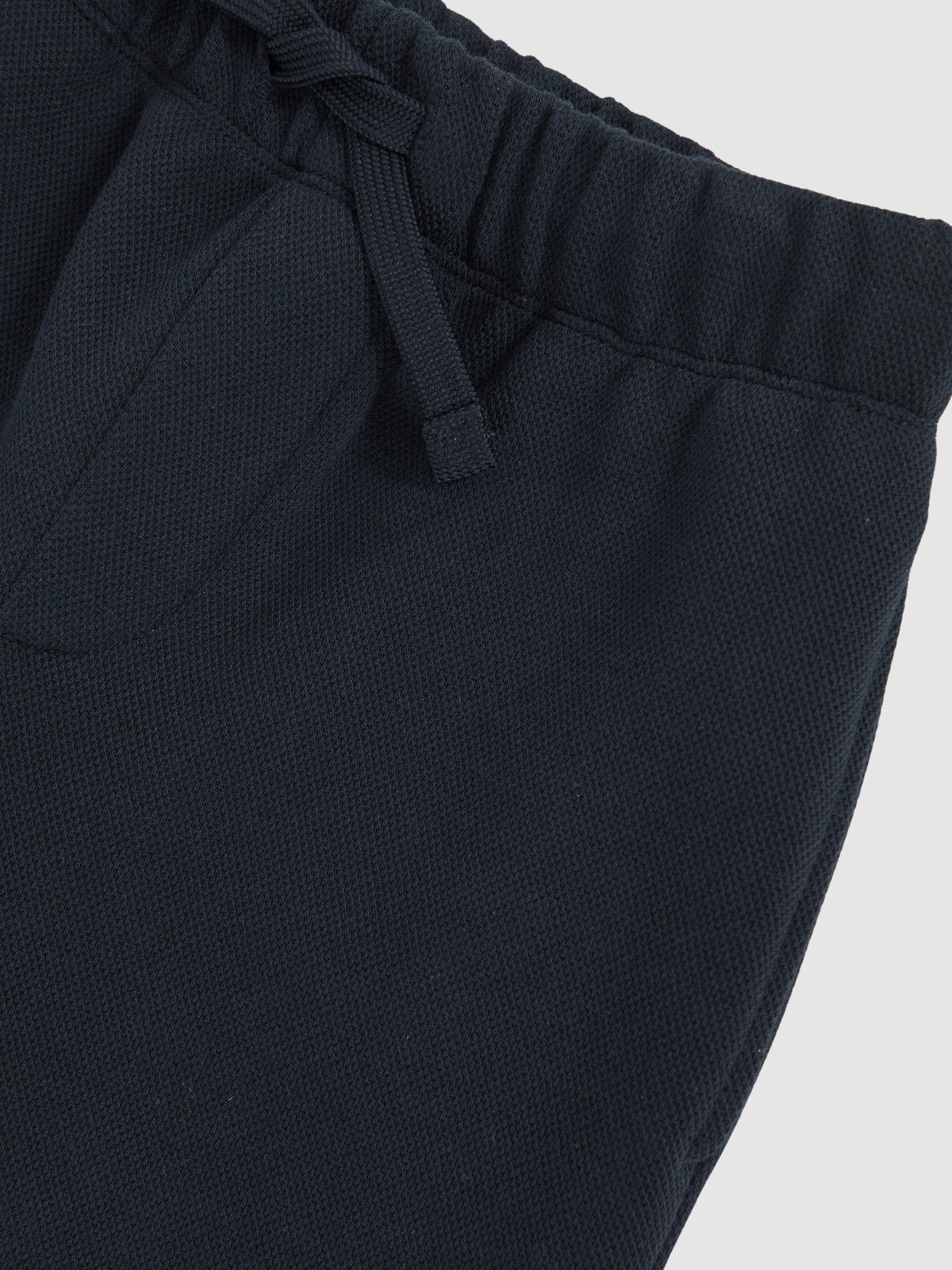 Product image 4 of 4, which shows Reiss Kids' Akins Smart Joggers, Navy, 4-5 years