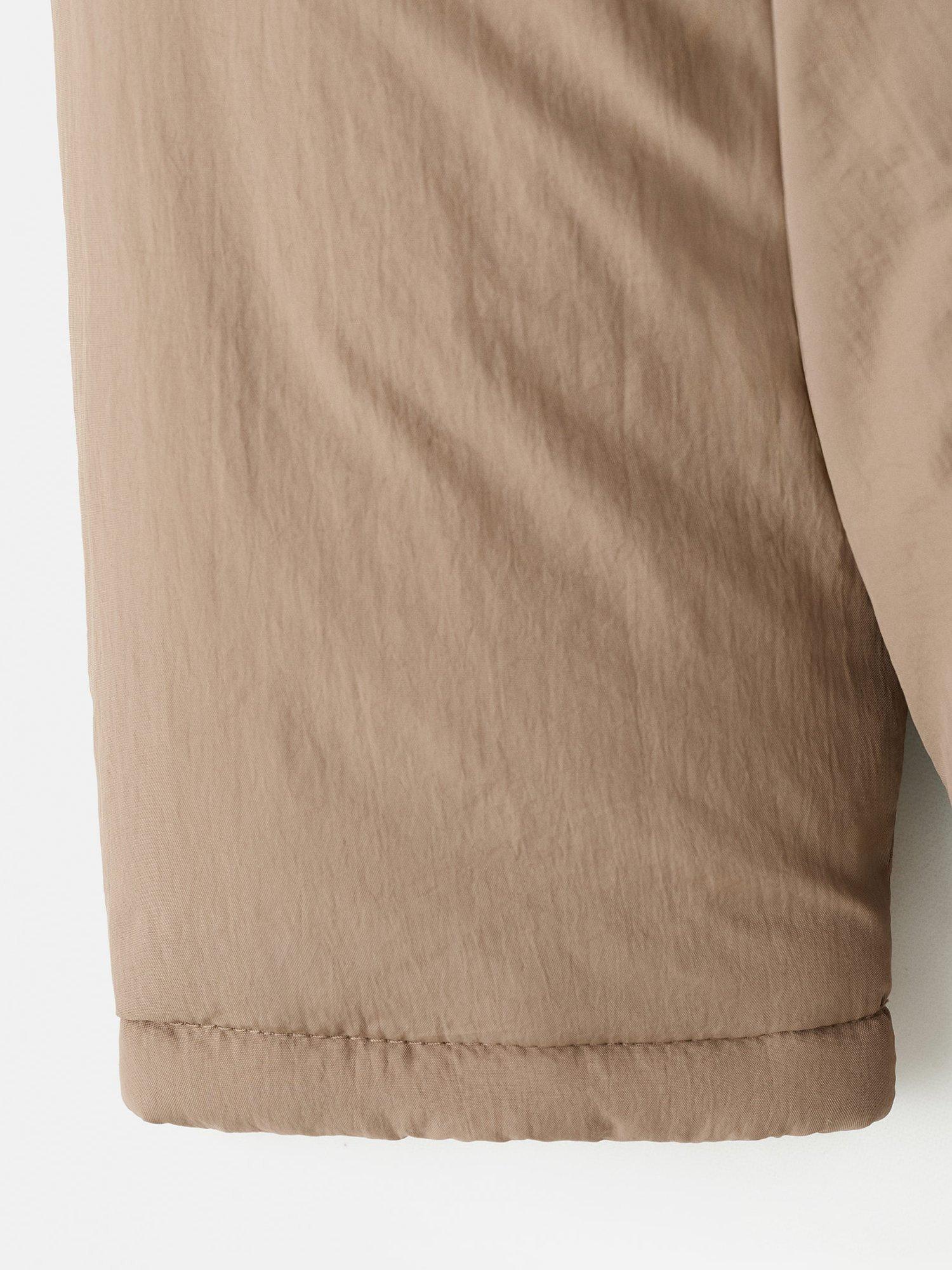 Product image 4 of 6, which shows Mango Kids' Pedro Parka Jacket, Pastel Brown, 9-12 months