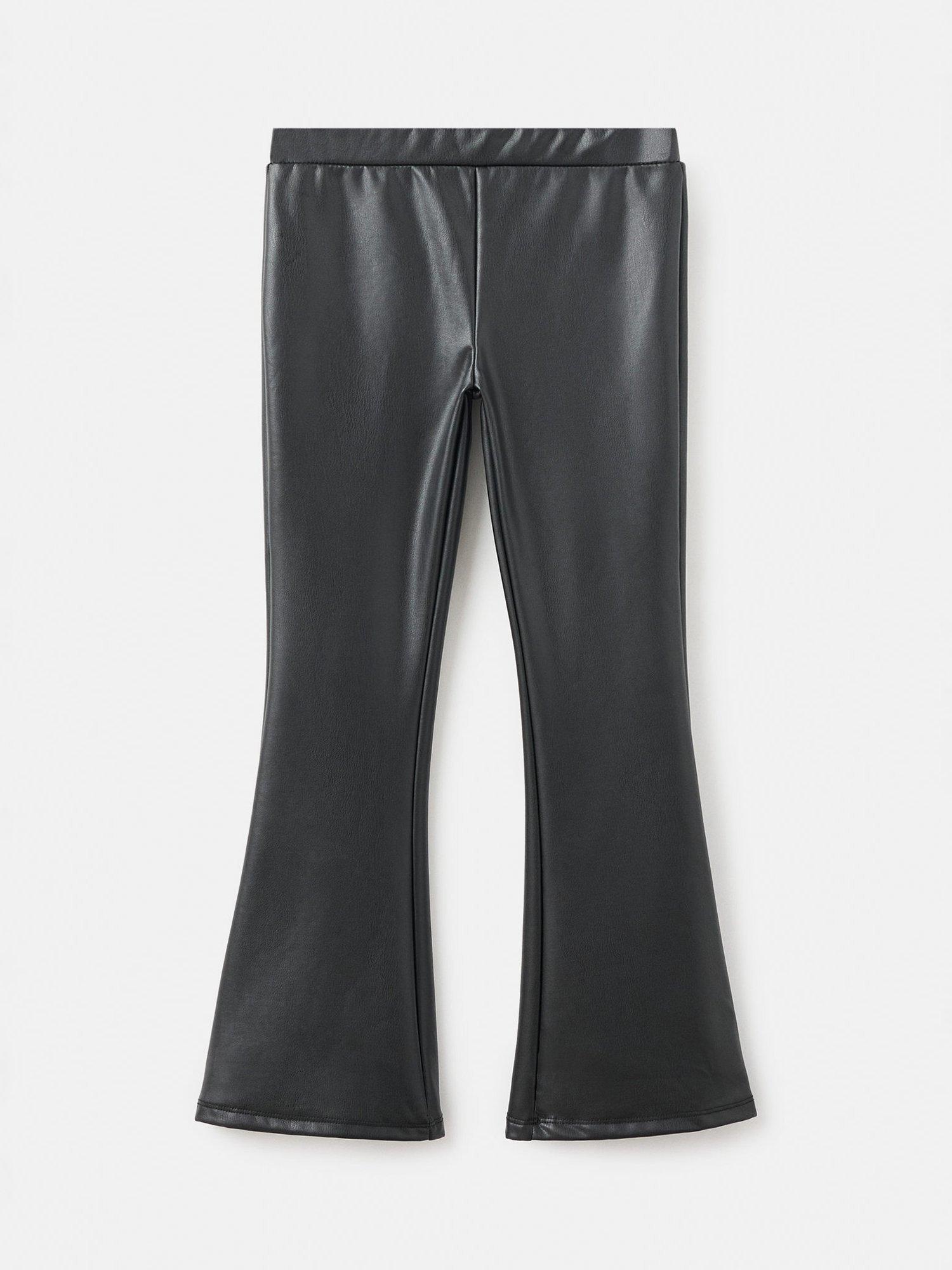 Product image 1 of 4, which shows Mango Kids' Pili Leggings, Black, 6 years