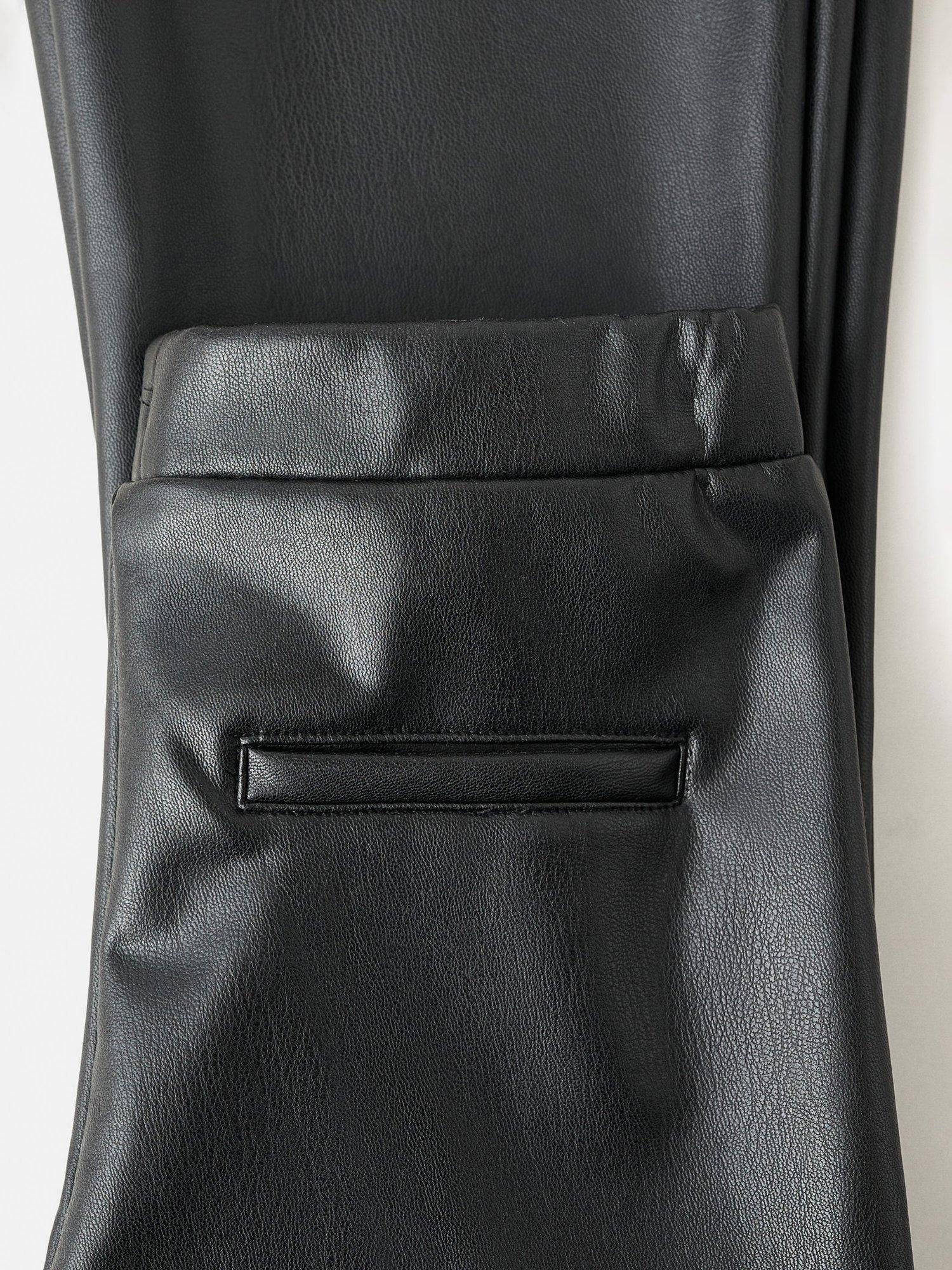 Product image 4 of 4, which shows Mango Kids' Pili Leggings, Black, 6 years