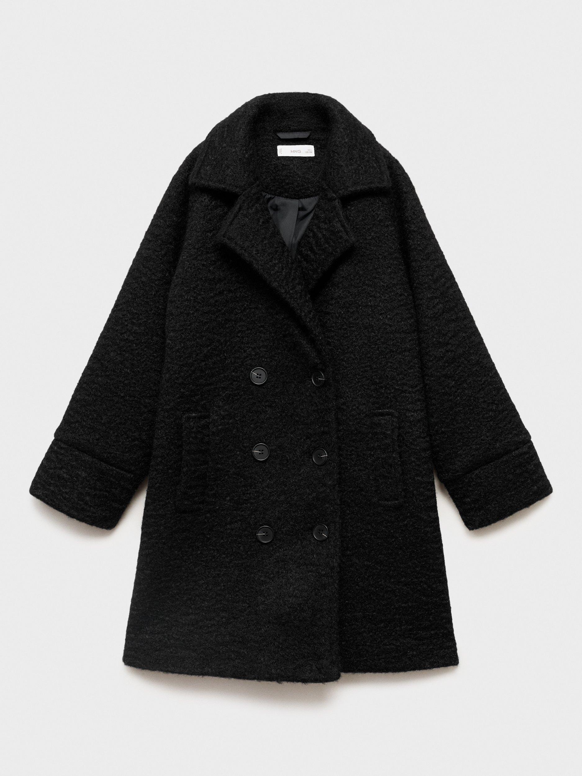 Product image 1 of 4, which shows BECKY COAT BLA BK 8Y