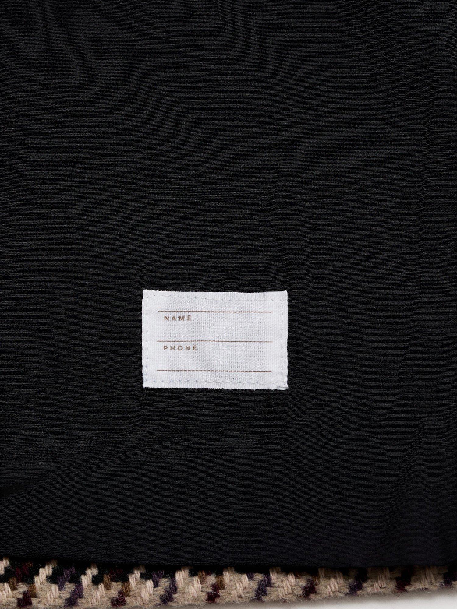 Product image 3 of 4, which shows Mango Kids' Marian Dogtooth Coat, Dark Red, 11 years