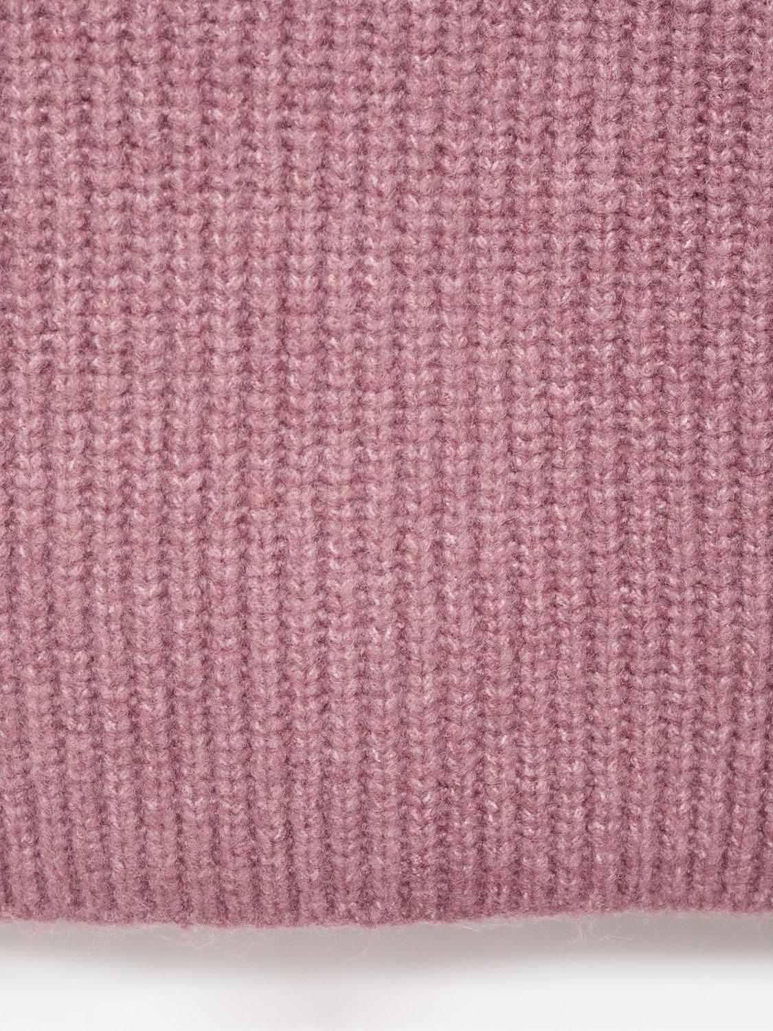 Product image 5 of 7, which shows Mango Kids' Enea Knitted Vest, Dark Red, 11-12 years
