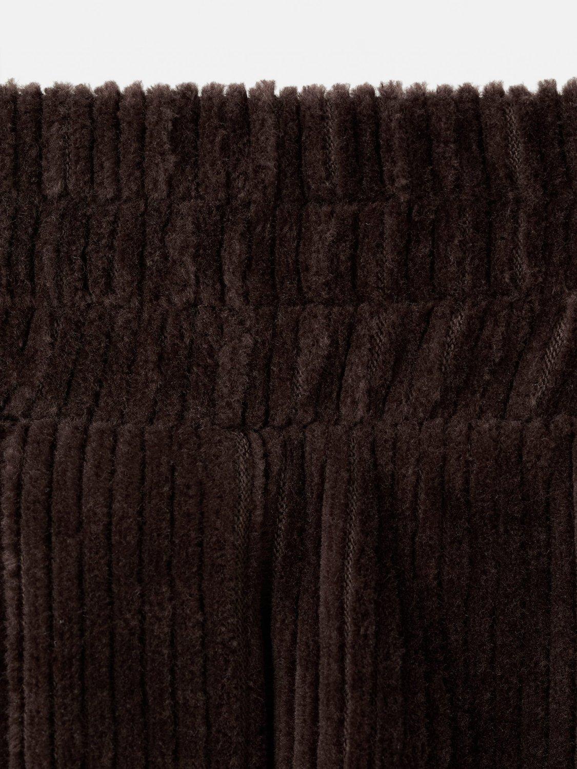 Product image 4 of 4, which shows Mango Kids' Annie Corduroy Shorts, Dark Brown, 11-12 years