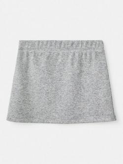 Mango Kids' Rufliset A-Line Mini Skirt, Grey - view 2, Grey