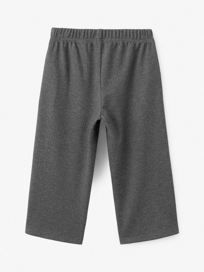 Product image 3 of 5, which shows Mango Kids' Grisi Tailored Trousers, Dark Grey, 12-18 months