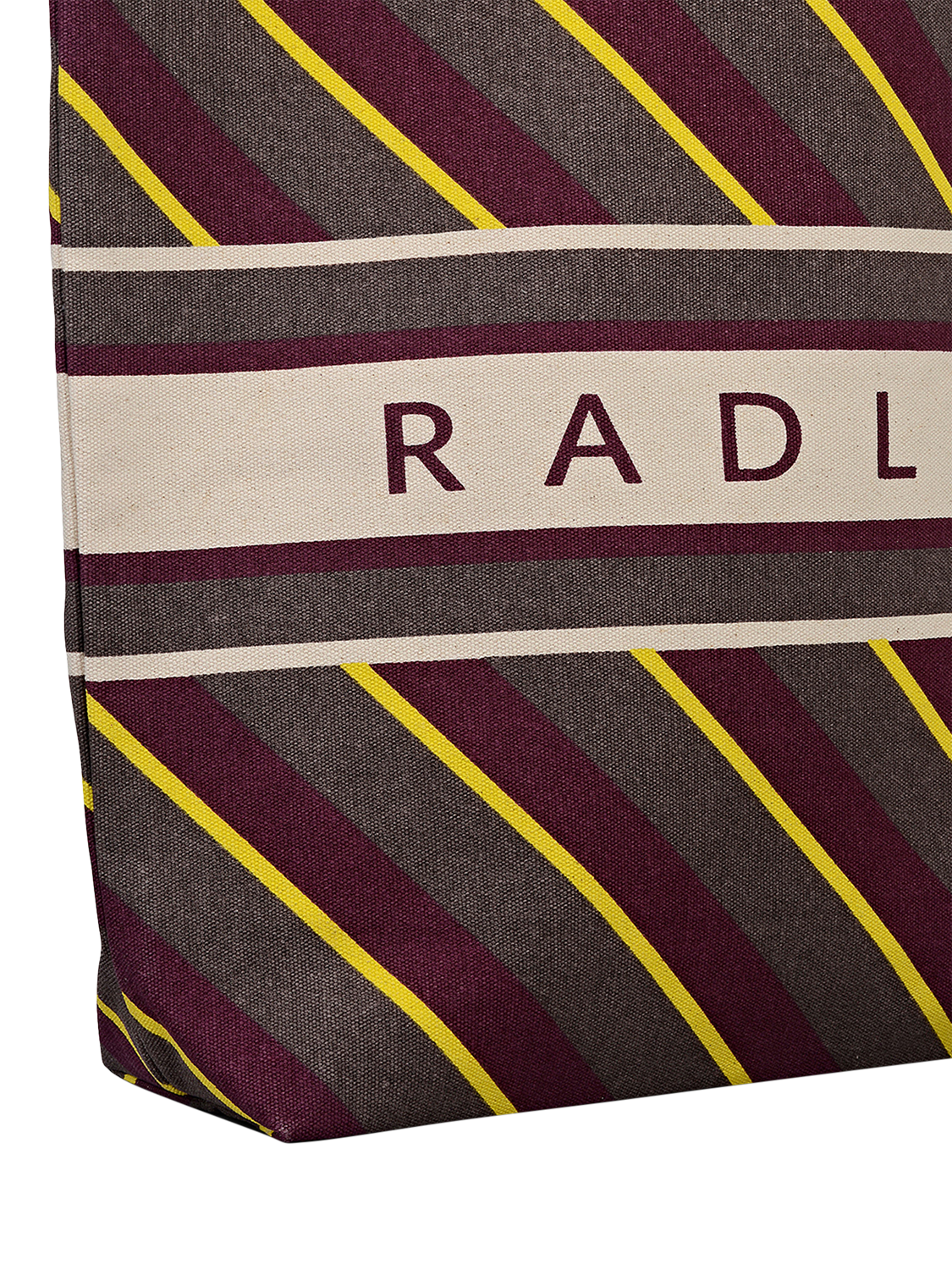 Product image 4 of 4, which shows Radley Cotton Canvas Tote Bag, Coffee