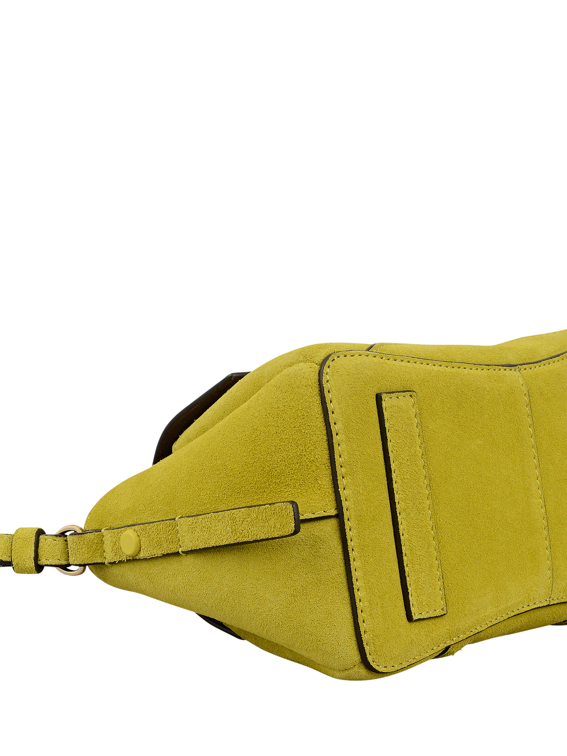 Product image 5 of 7, which shows Radley The Chancery Suede Small Grab Bag, Limoncello