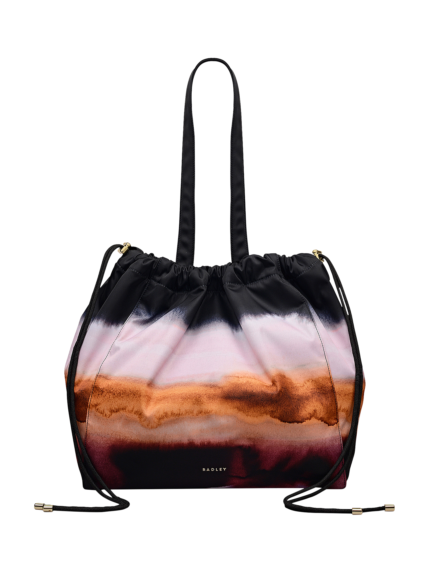 Product image 1 of 7, which shows Radley Eden Row Ombre Tote Bag, Black