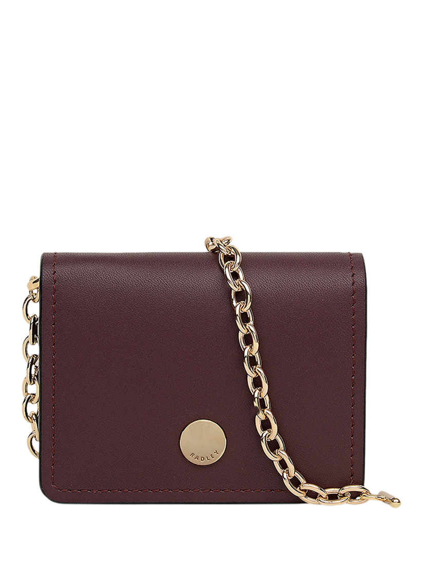 Product image 1 of 4, which shows Radley Chester Row Card Holder, Dark Cherry, One Size