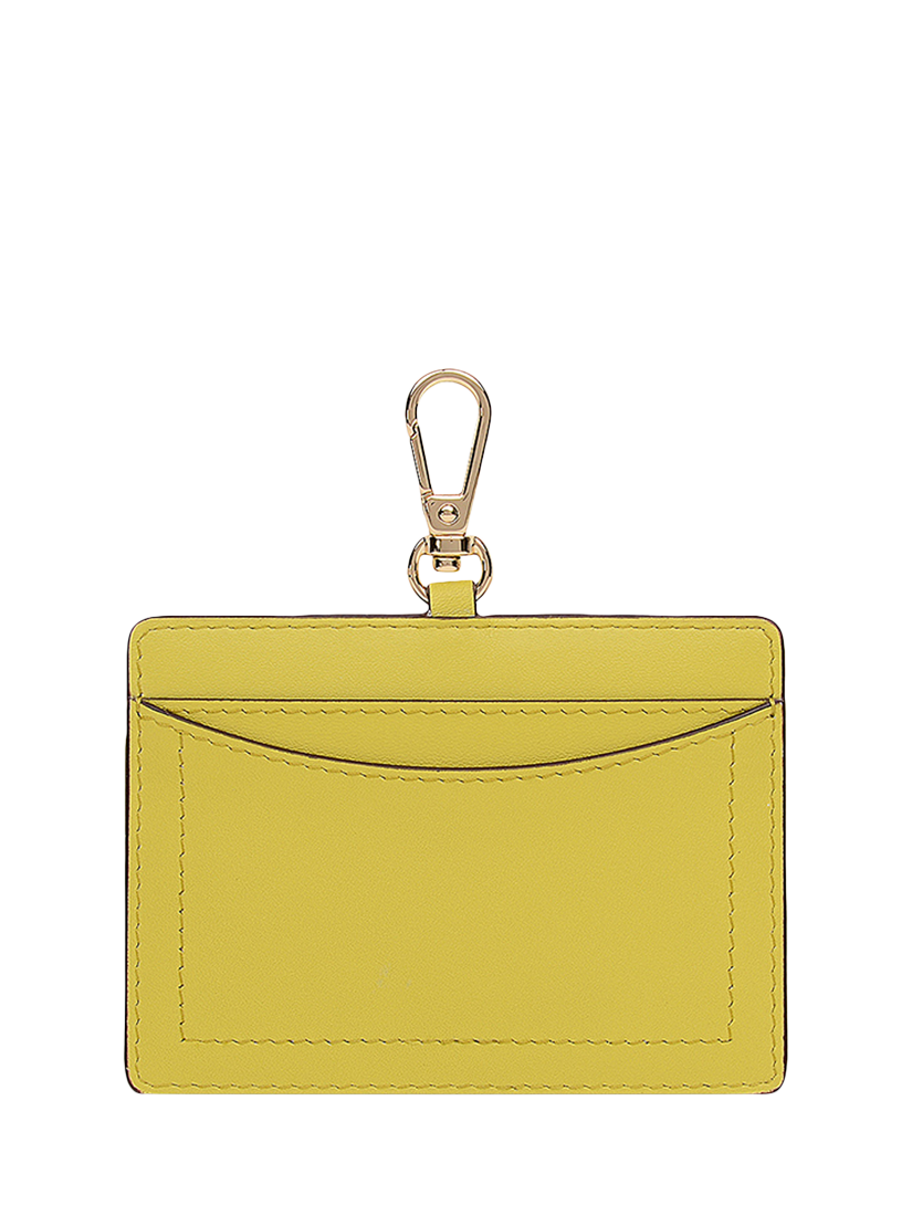 Product image 2 of 3, which shows Radley The Chancery Medium Leather Card Holder, Limoncello