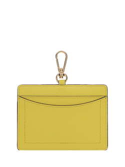 Radley The Chancery Medium Leather Card Holder - view 2, Limoncello