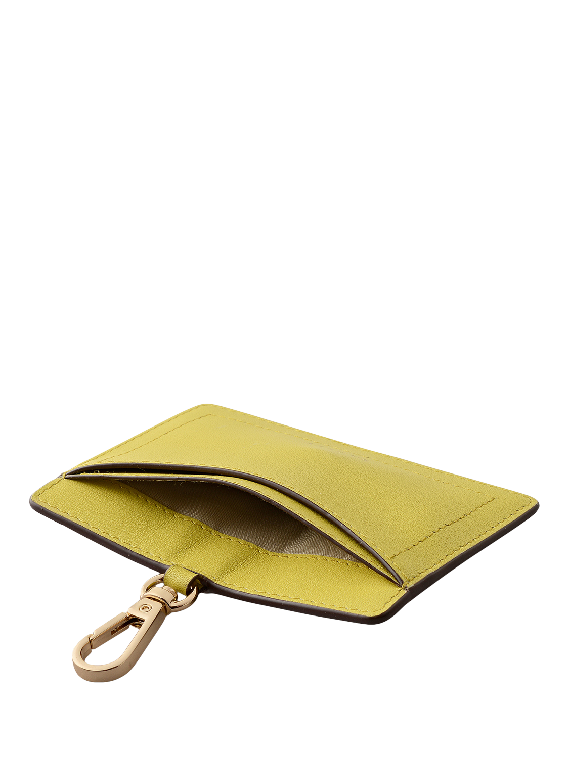 Product image 3 of 3, which shows Radley The Chancery Medium Leather Card Holder, Limoncello