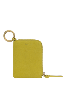 Radley Penny Lane Suede Bag Charm, Limoncello, Limoncello