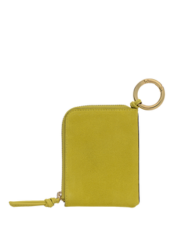 Radley Penny Lane Suede Bag Charm, Limoncello - view 2, Limoncello