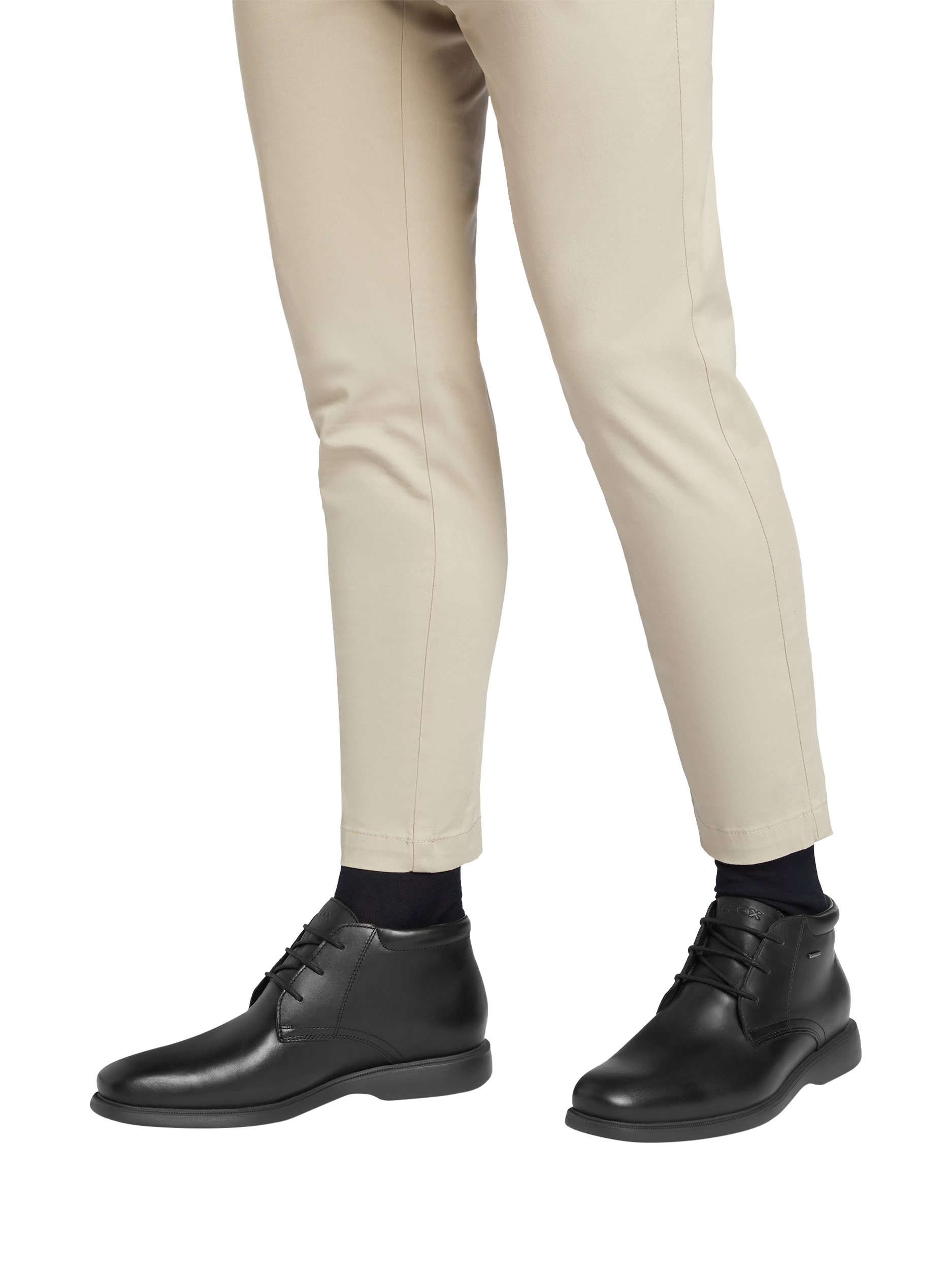 Product image 2 of 11, which shows Geox Brayden 2Fit ABX Desert Boots, Black, 6