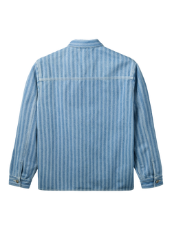 forét Berry Overshirt, Striped Denim - view 2, Striped Denim