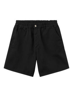 forét Clay Light Cotton Shorts, Black, Black
