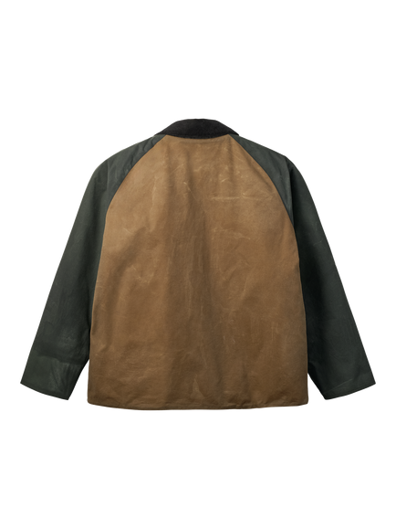 forét Cotton Bivouac Padded Oilskin Jacket, Multi - view 2, Multi