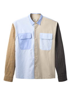 forét Lunar Patchwork Overshirt, Patchwork, Patchwork