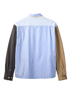 forét Lunar Patchwork Overshirt, Patchwork - view 2, Patchwork