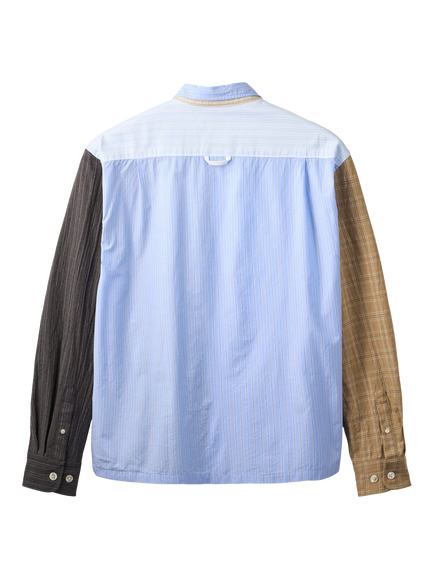 forét Lunar Patchwork Overshirt, Patchwork - view 2, Patchwork