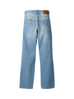 forét Heath Regular Fit Jeans, Washed Mid Blue - view 2, Washed Mid Blue