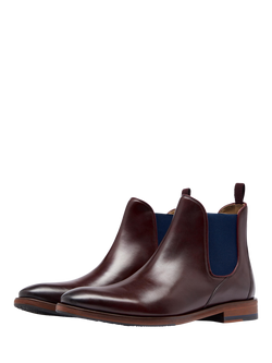 Oliver Sweeney Andante Leather Chelsea Boots - view 2, Burgundy