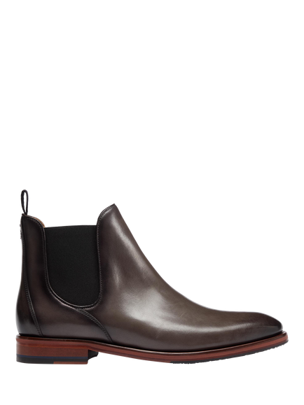 Oliver Sweeney Andante Leather Chelsea Boots, Dark Grey