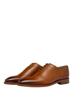 Oliver Sweeney Cropwell Leather Oxford Shoes - view 2, Tan