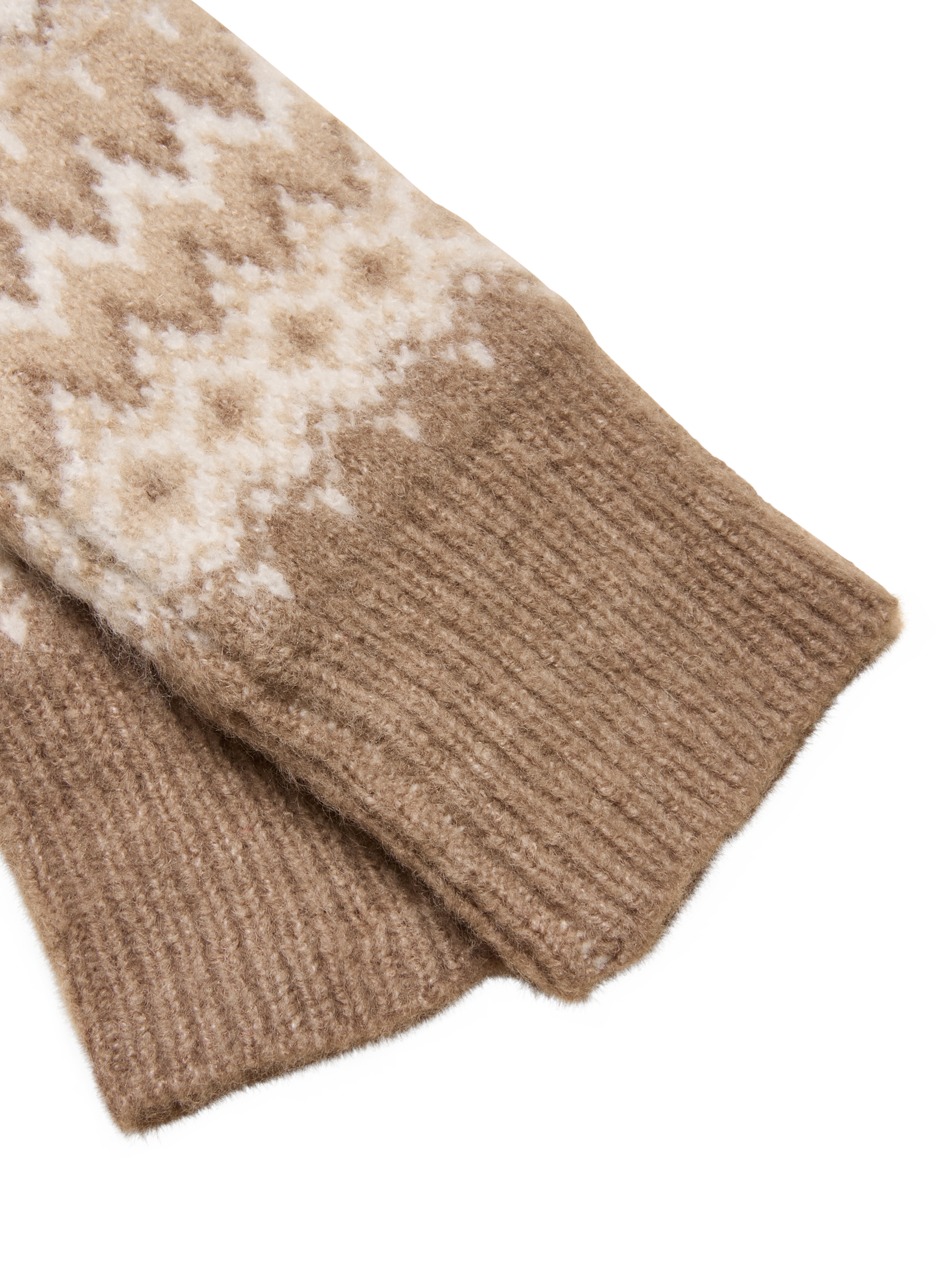 Product image 3 of 3, which shows Joules Fingerless Gloves, Neutral, One Size