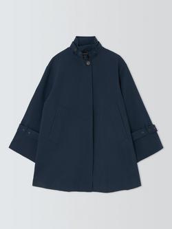 John Lewis A-Line Mac Coat, Navy