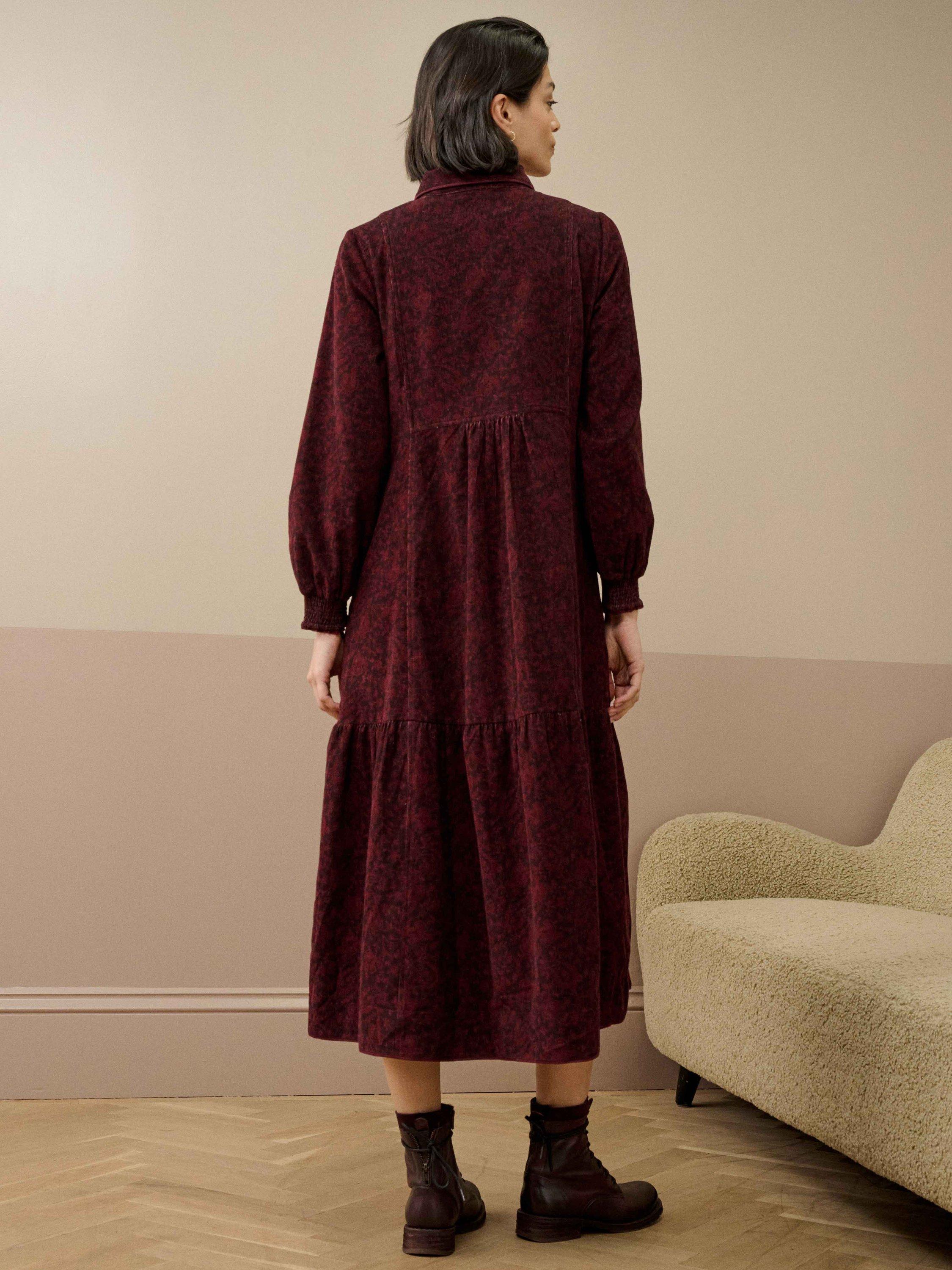 knee length dresses for ladies Audrey Cord Dress – Lost & Found