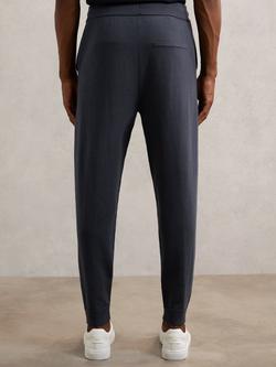 Reiss Billings Wool Blend Tapered Trousers - view 2, Midnight Navy