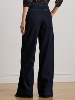 Lauren Ralph Lauren Tilbeah Wide Denim Jeans - view 2, Blue Indigo